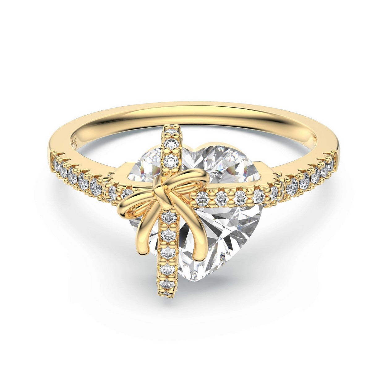 Jewelyna™ | Lovely Gold "Heart " 925 Promise Ring ( NEW )