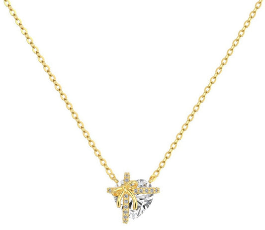 Jewelyna™ | Forever Bloom Heart Necklace