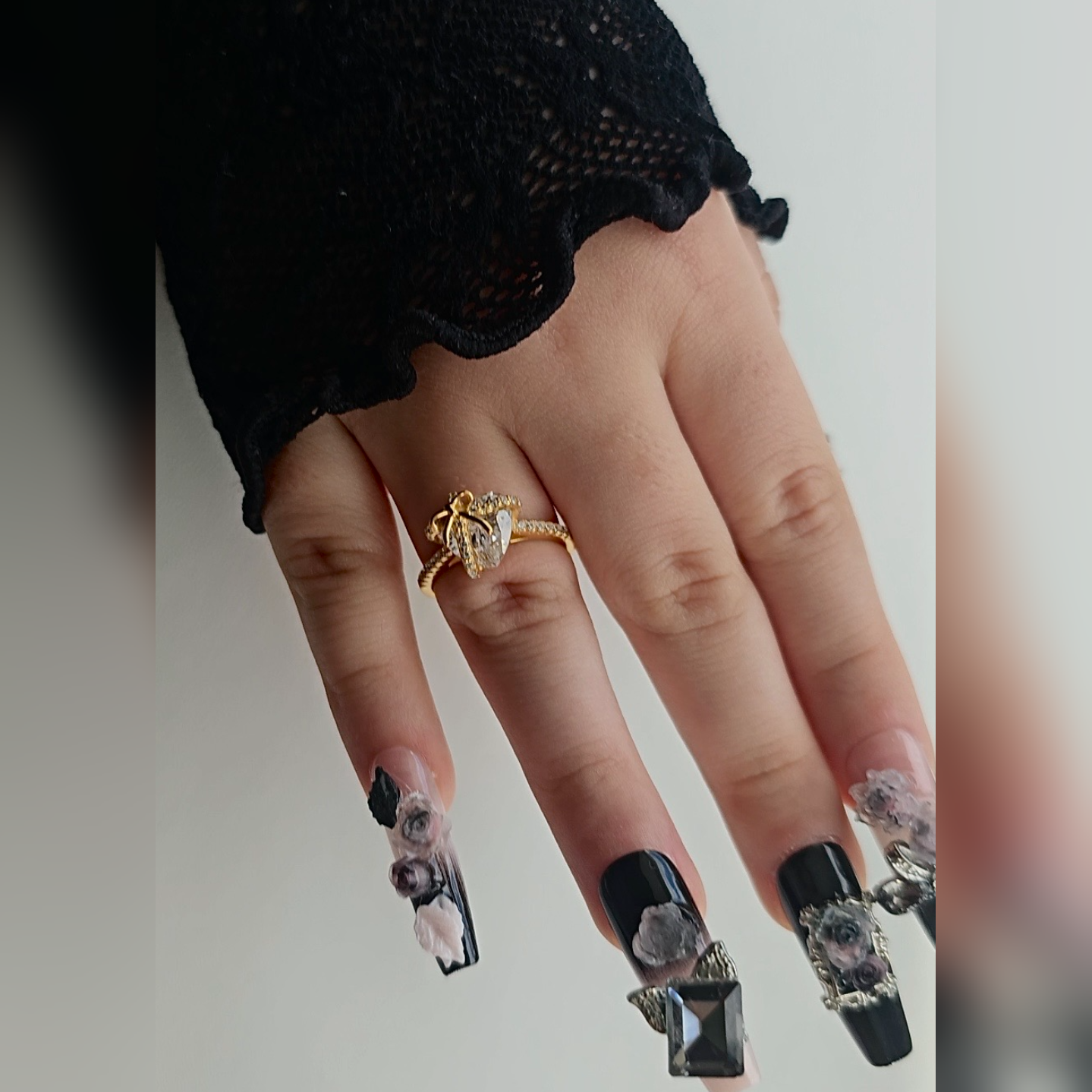 Gold Heart Promise Ring | Jewelyna